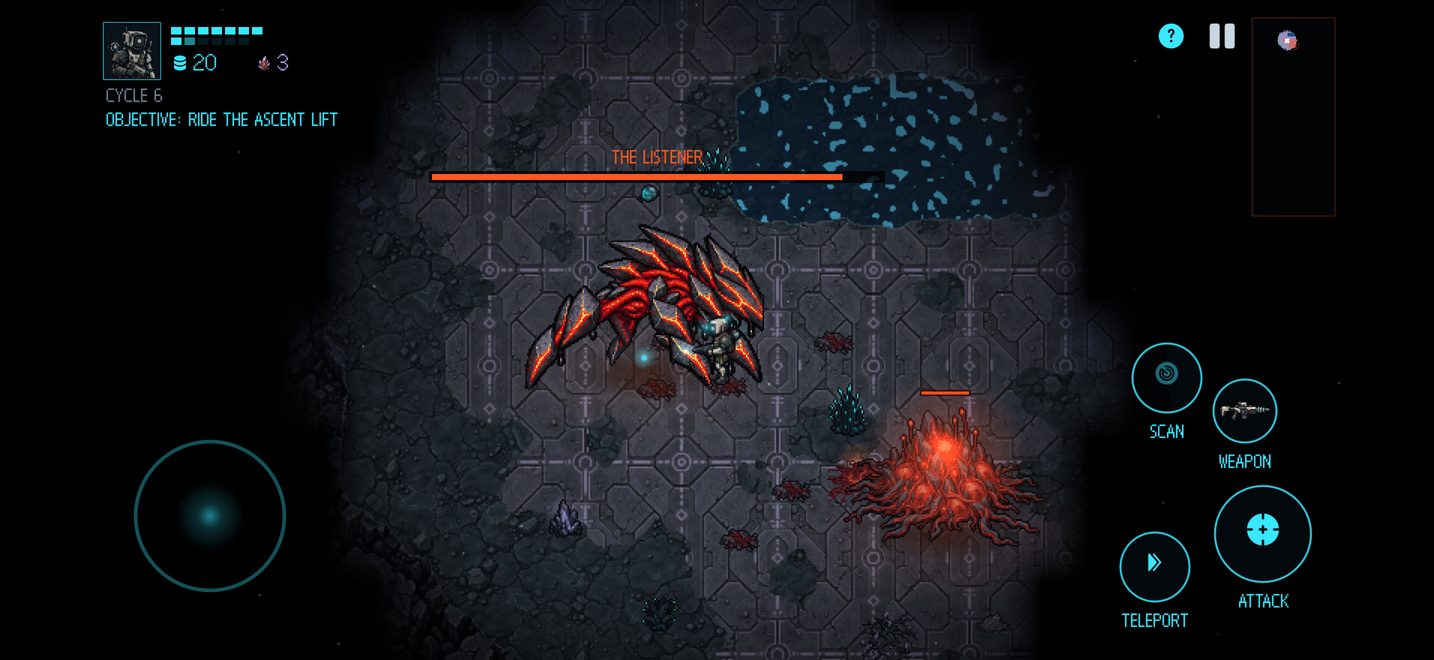 THE LISTENER hunts by sound.